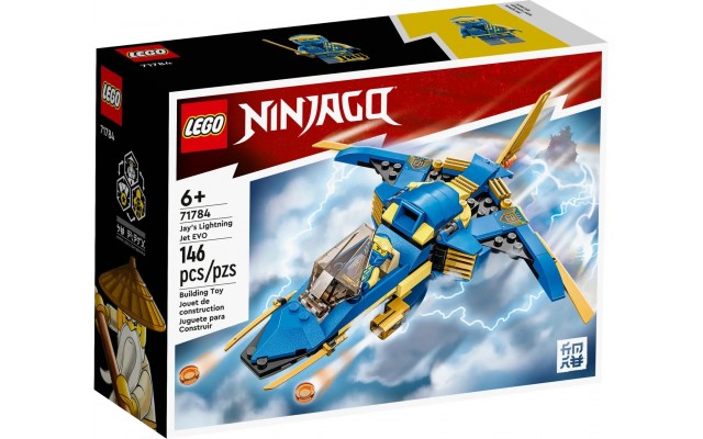 Конструктор LEGO Ninjago Реактивный самолет Джея EVO (71784)