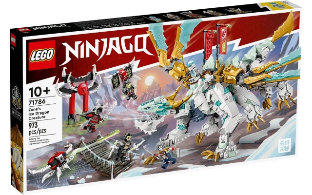 Конструктор LEGO Ninjago Істота Крижаний Дракон Зейна (71786)