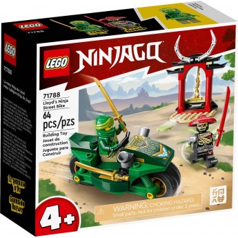 Конструктор LEGO Ninjago Дорожный мотоцикл ниндзя Ллойда (71788)