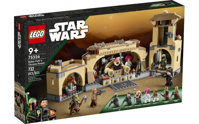 Конструктор LEGO Star Wars Тронна зала Боби Фетта (75326)