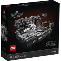 Конструктор LEGO Star Wars Диорама Полет над Звездой Смерти (75329)