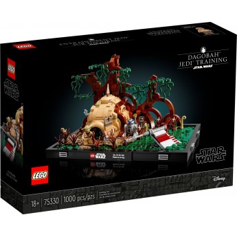 Конструктор LEGO Star Wars Диорама тренировки Джедая на Дагобе (75330)
