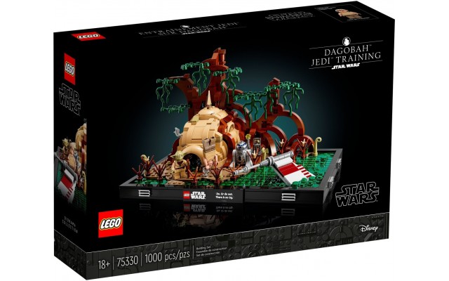 Конструктор LEGO Star Wars Діорама тренування Джедая на Дагобі (75330)