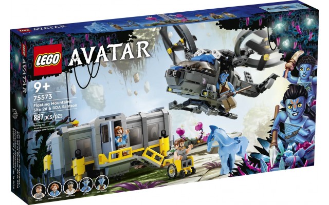 Конструктор LEGO Avatar Горы Аллилуйя: 26-й участок и грузовой конвертоплан Самсон (75573)