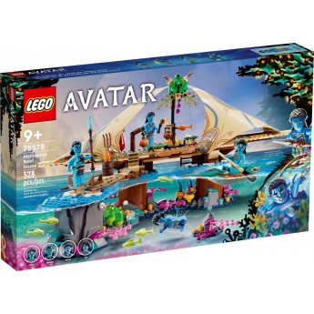 Конструктор LEGO Avatar Дом Меткаина в рифах (75578)