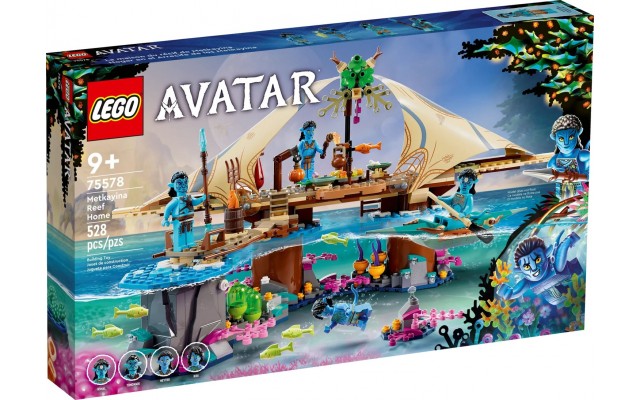 Конструктор LEGO Avatar Дом Меткаина в рифах (75578)