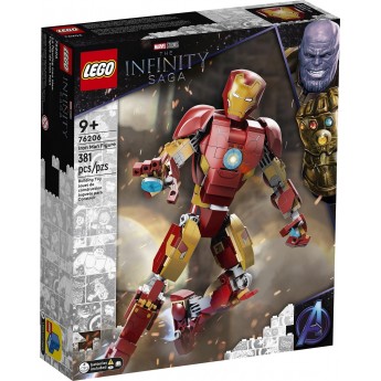Конструктор LEGO Marvel Фигурка Железного человека (76206)