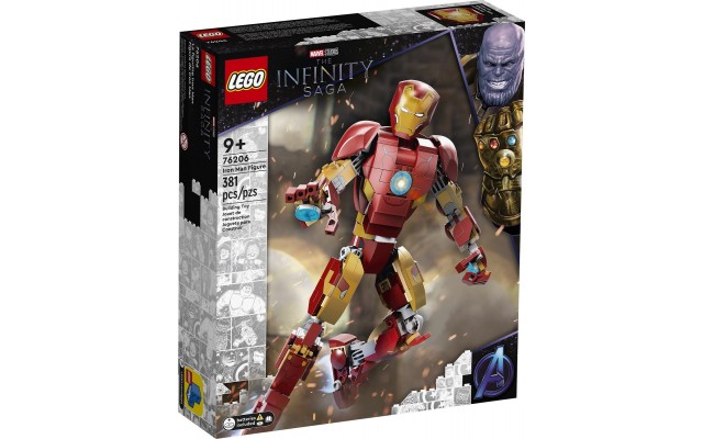Конструктор LEGO Marvel Фігурка Залізної людини (76206)