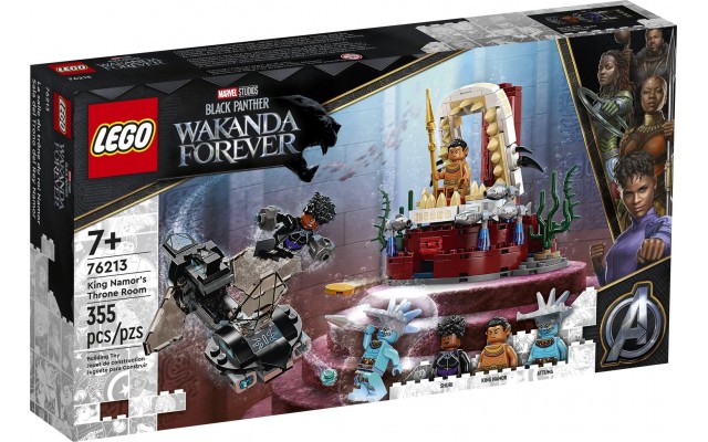 Конструктор LEGO Super Heroes Тронна зала короля Неймора (76213)