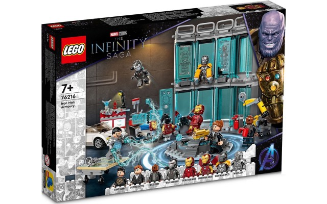 Конструктор LEGO Super Heroes Броня Залізної Людини (76216)