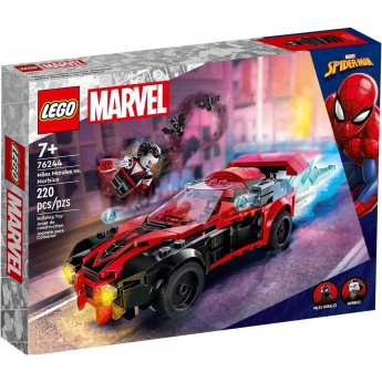 Конструктор LEGO Super Heroes Майлз Моралес против Морбиуса (76244)
