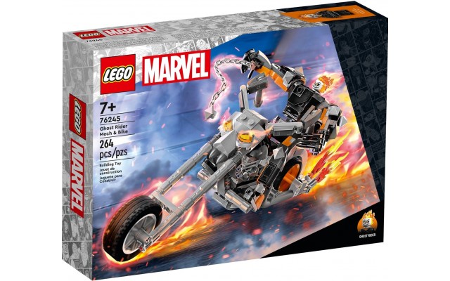 Конструктор LEGO Super Heroes Призрачный Всадник: робот и мотоцикл (76245)