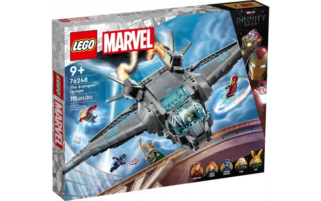 Конструктор LEGO Super Heroes Квинджет Мстителей (76248)