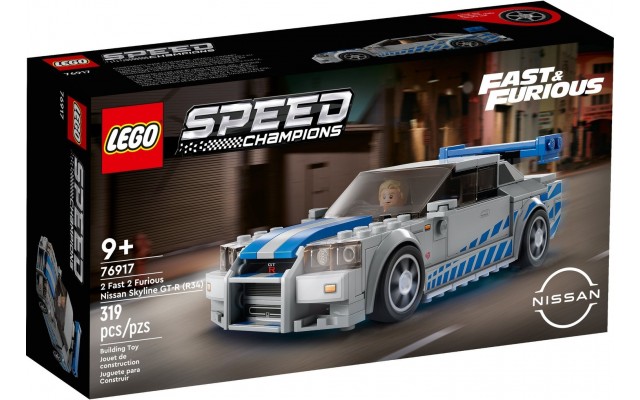 Конструктор LEGO Speed ​​Champions Двойной форсаж Nissan Skyline GT-R R34 (76917)