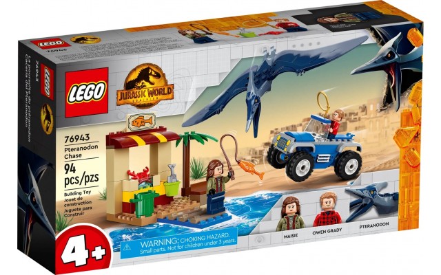 Конструктор LEGO Jurassic World Погоня за птеранодоном (76943)
