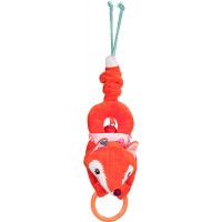 Мягкая игрушка на коляску с колокольчиком Lilliputiens Лисичка Алиса (83049)