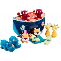 Набор мягких игрушек Lilliputiens Мой первый Ноев ковчег (83089)