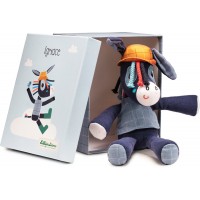 Мягкая игрушка в подарочной коробке Lilliputiens Ослик Игнасий (83249)