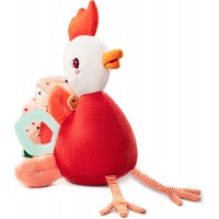 Мягкая игрушка с развивающими элементами Lilliputiens Курочка Полетт (83262)