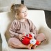 Мягкая игрушка с развивающими элементами Lilliputiens Курочка Полетт (83262) title=