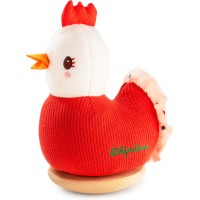 Мягкая игрушка неваляшка Lilliputiens Курочка Полетт (83294)