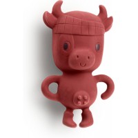 Погремушка-прорезыватель из каучука Lilliputiens Коровка Розали (83316)
