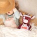Мягкая развивающая игрушка Lilliputiens Коровка Розали (83344) title=