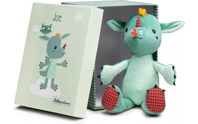 Мягкая игрушка в подарочной коробке Lilliputiens Дракончик Джо (83394)
