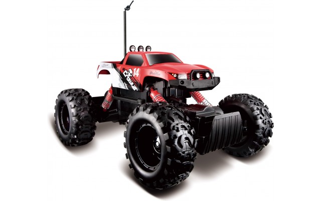 Машинка на р/у монстр-трак Maisto Tech Rock Crawler оранжевая (81152 red)