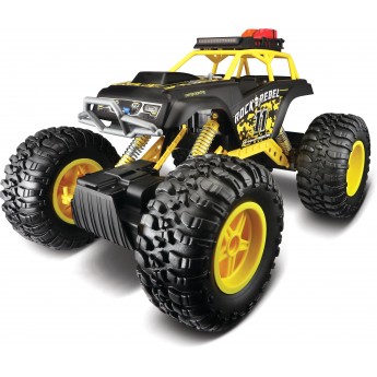 Машинка на р/у монстр-трак Maisto Tech Rock Crawler 3XL чёрная (81157 black)