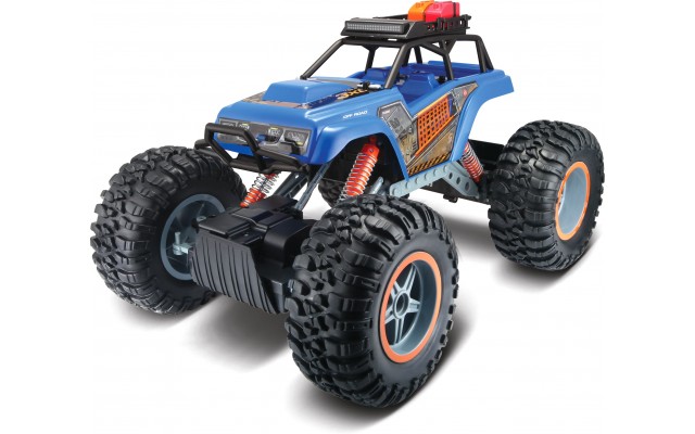 Машинка на р/у монстр-трак Maisto Tech Rock Crawler 3XL блакитна (81157 blue)