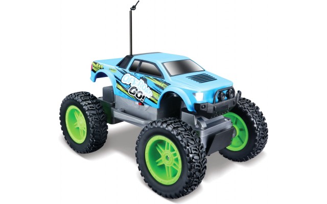 Машинка на р/у монстр-трак Maisto Tech Off Road Go блакитна (81762 blue)