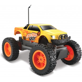 Машинка на р/у монстр-трак Maisto Tech Off Road Go жёлтая (81762 yellow)