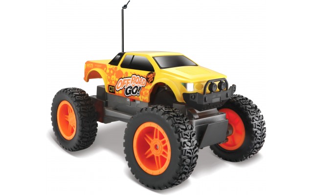 Машинка на р/у монстр-трак Maisto Tech Off Road Go жовта (81762 yellow)