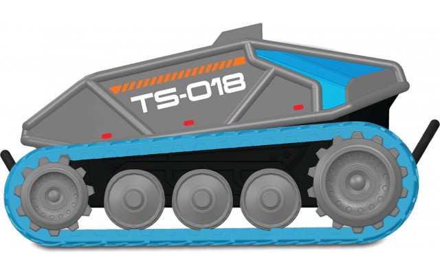 Всюдихід на р/у Maisto Tech Tread Shredder гусеничний сіро-блакитний (82101 gray/blue)