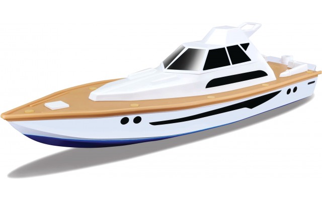 Яхта на р/у Maisto Tech Speed Boat Super Yacht бело-коричневая (82197 white/braun)