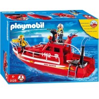 Playmobil 3128 Пожежний катер з водометом - іграшка Плеймобіл