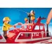 Playmobil 3128 Пожарный катер с водометом - игрушка Плеймобил title=