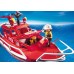 Playmobil 3128 Пожарный катер с водометом - игрушка Плеймобил title=