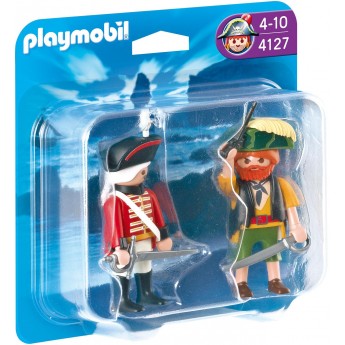 Playmobil 4127 Пират и английский солдат - фигурки Плеймобил