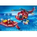 Playmobil 4428 Спасательный вертолет и лодка с фигурками - игровой набор Плеймобил title=