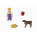 Playmobil 4778 - Крестьянка с телятами - фигурки Плеймобил Special Plus title=