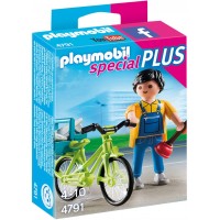 Playmobil 4791 - Мастер с инструментами на велосипеде - фигурка Плеймобил Special Plus