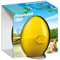 Playmobil 4944 Зоолог и альпака в подарочном яйце - фигурки Плеймобил