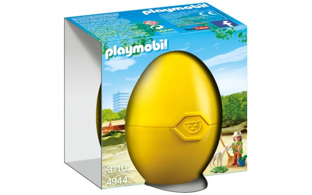 Playmobil 4944 Зоолог и альпака в подарочном яйце - фигурки Плеймобил