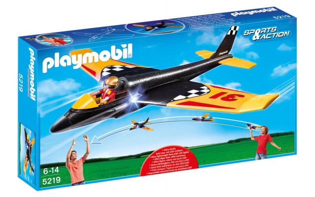 Playmobil 5219 Швидкісний авіа-планер - іграшка для вулиці Плеймобіл