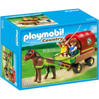 Playmobil 5228 Дитячий вагончик з поні - ігровий набір Плеймобіл