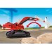 Playmobil 5282 Большой экскаватор с рабочим - игрушка Плеймобил title=