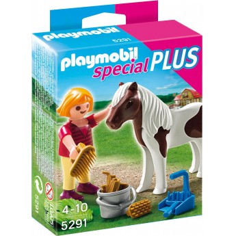Playmobil 5291 - Девочка и пони - фигурки Плеймобил Special Plus