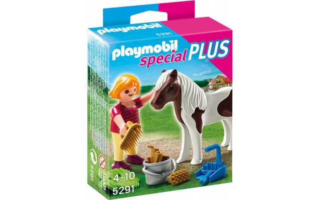 Playmobil 5291 - Дівчинка і поні - фігурки Плеймобіл Special Plus